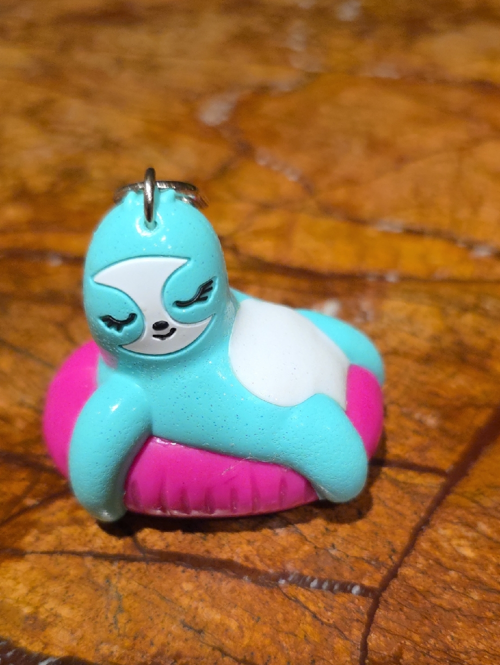 Bath & Body Works Pool Float Sloth PocketBac Clip Holder